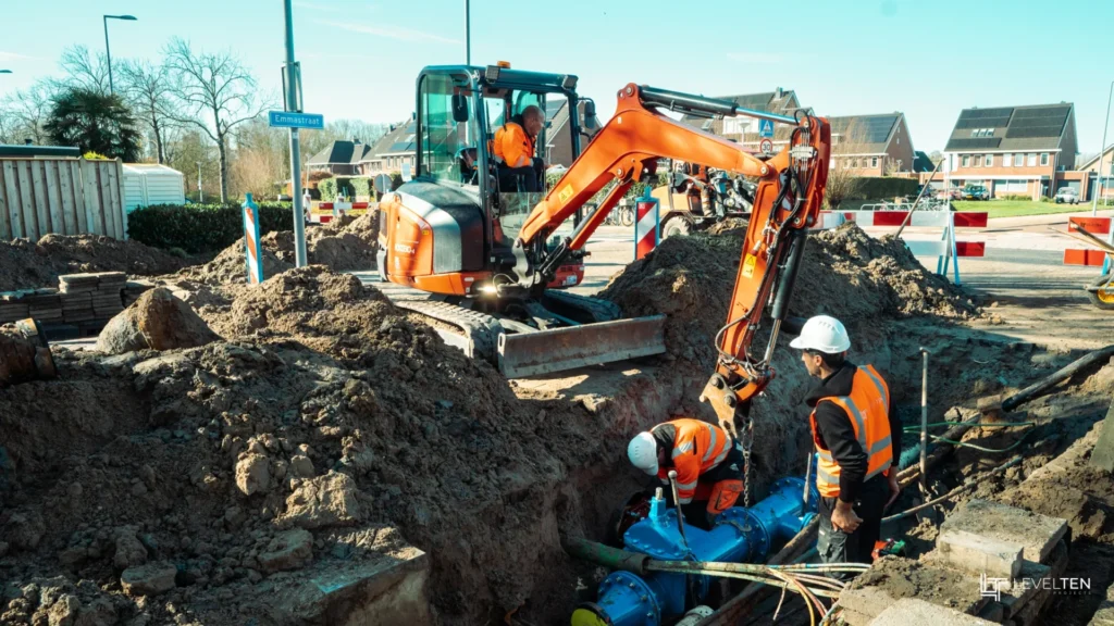 Ondergrondse infra gas water en elektra24